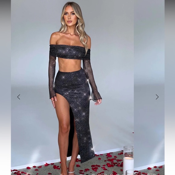 BabyBoo Fashion Jana skirt set in black - Picture 2 of 2